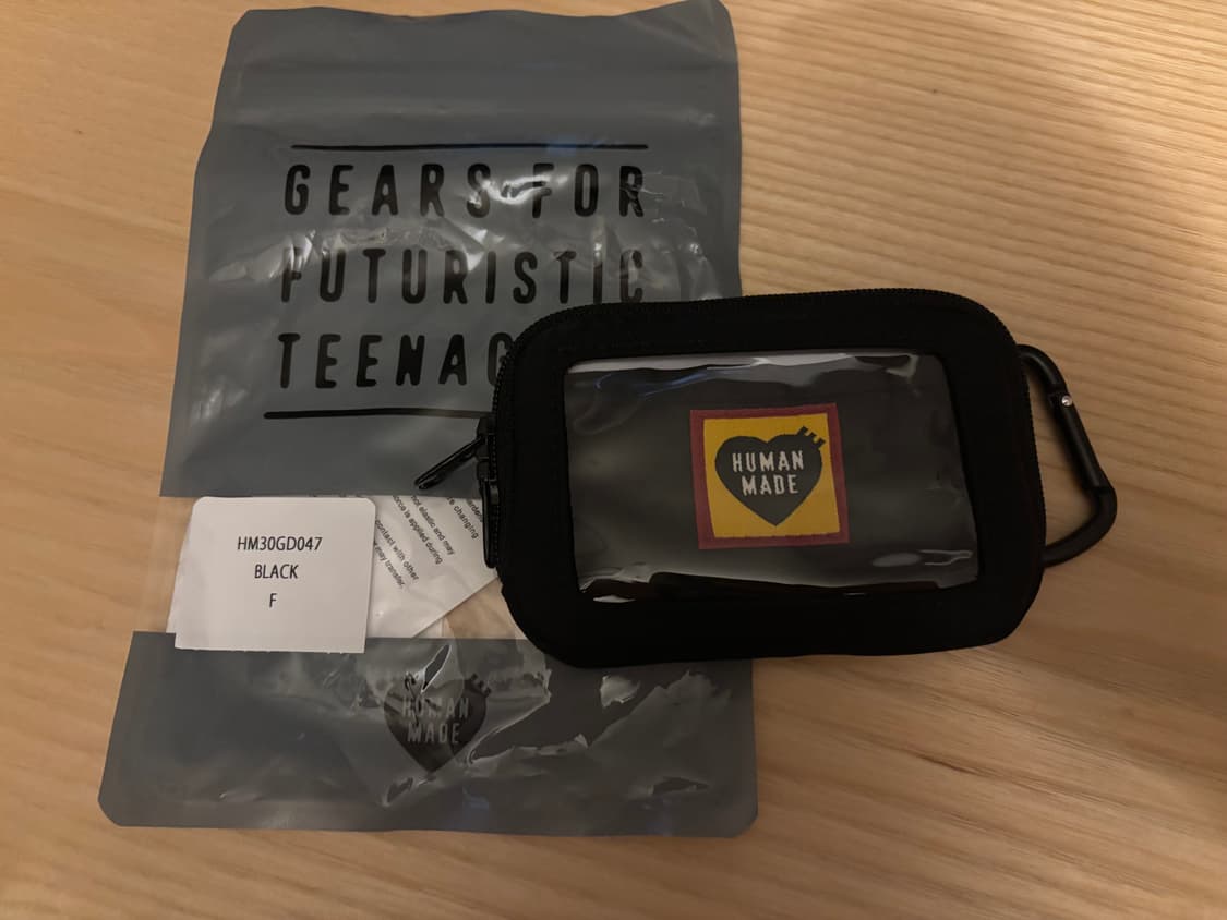 휴먼메이드 카드지갑 블랙 상품이미지2