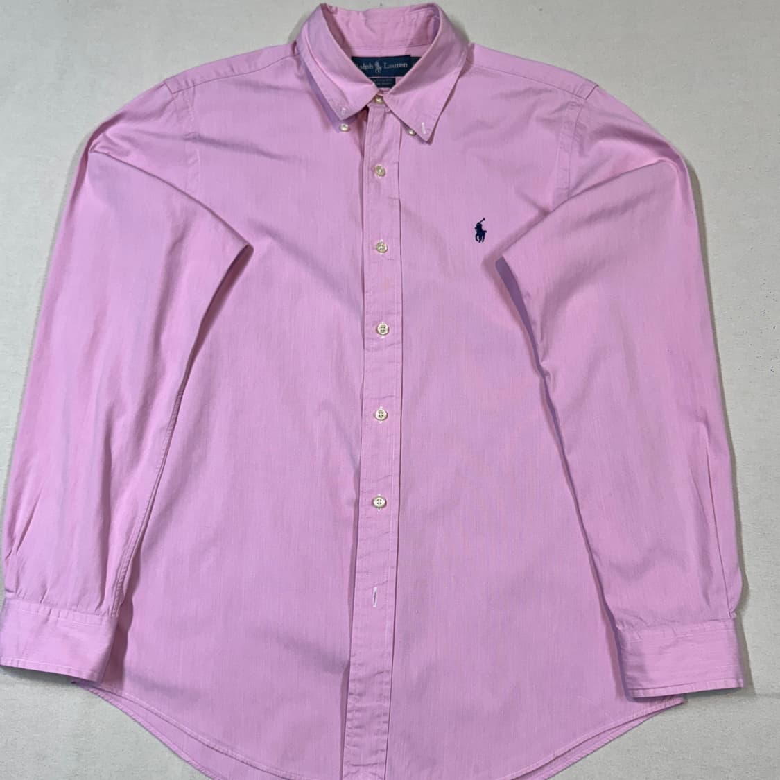 M) 폴로 랄프로렌 커스텀핏 드레스 셔츠 핑크 상품이미지2
