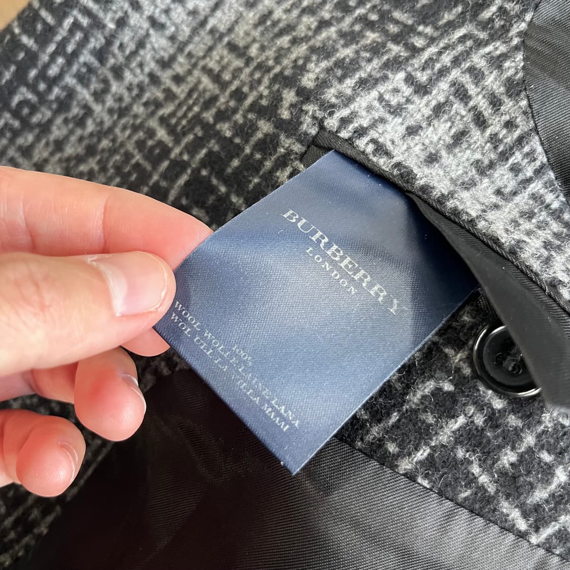 버버리 라나울 싱글 코트 54R 상품이미지7