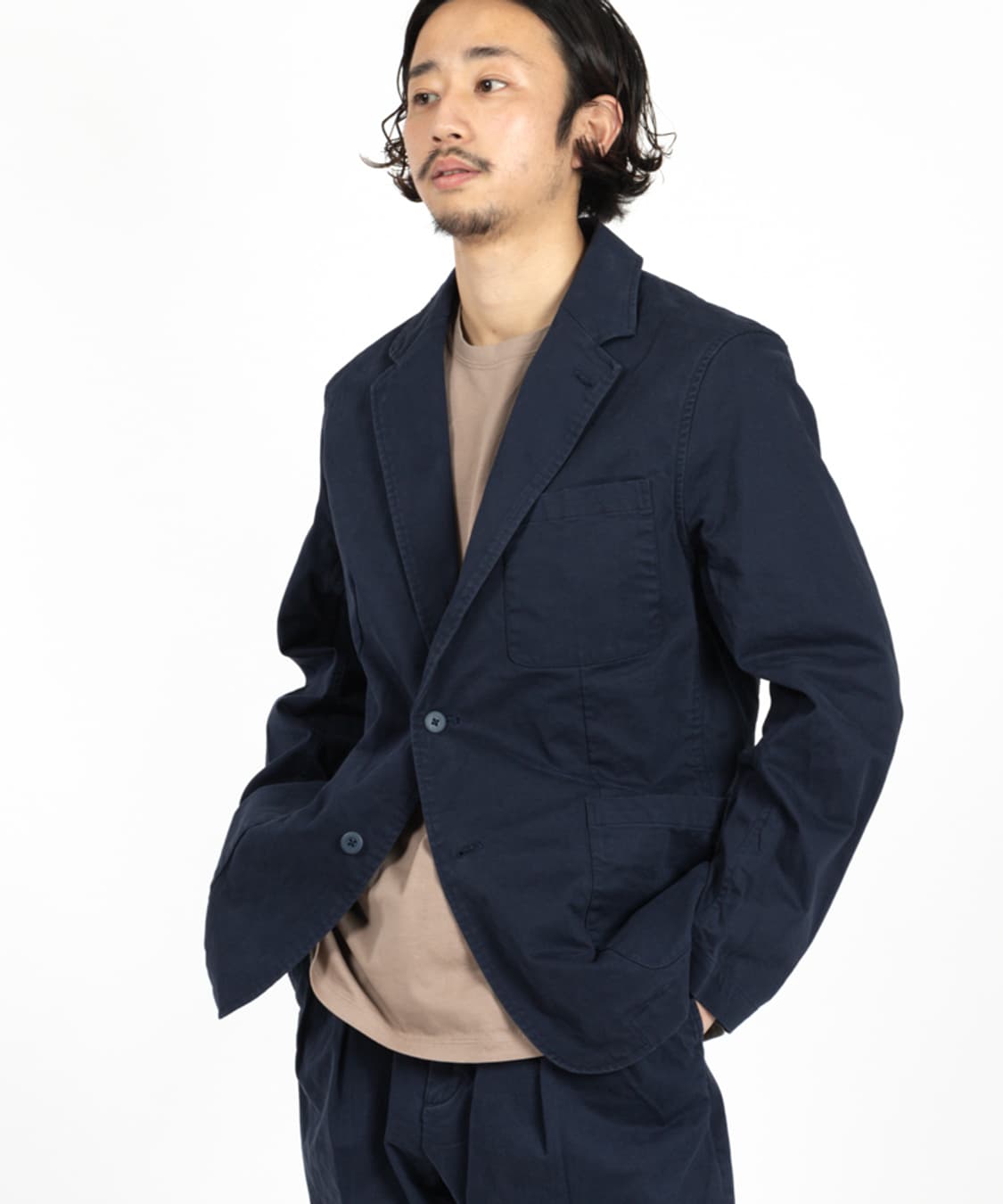 논네이티브 DWELLER 3B C / P TWILL VW 테일러드 자켓 상품이미지4