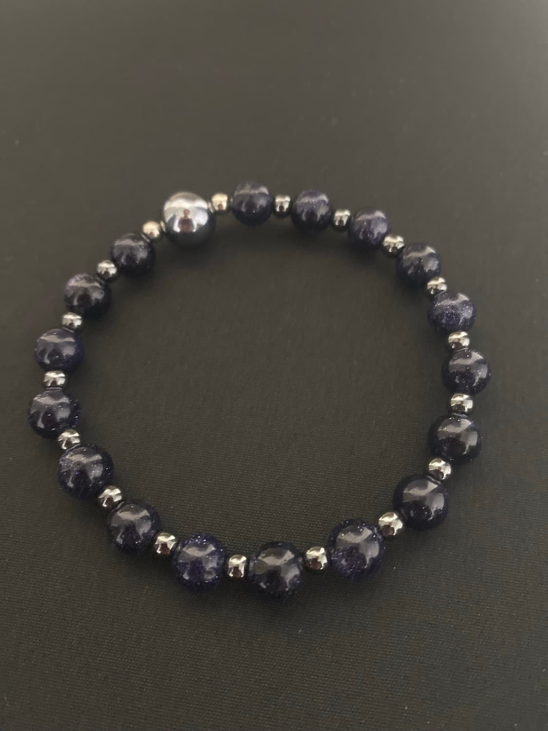 블루 샌드스톤 팔찌 상품이미지2