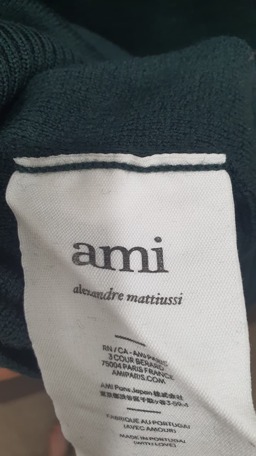 AMI 아미 스몰하트 로고 울니트 상품이미지8