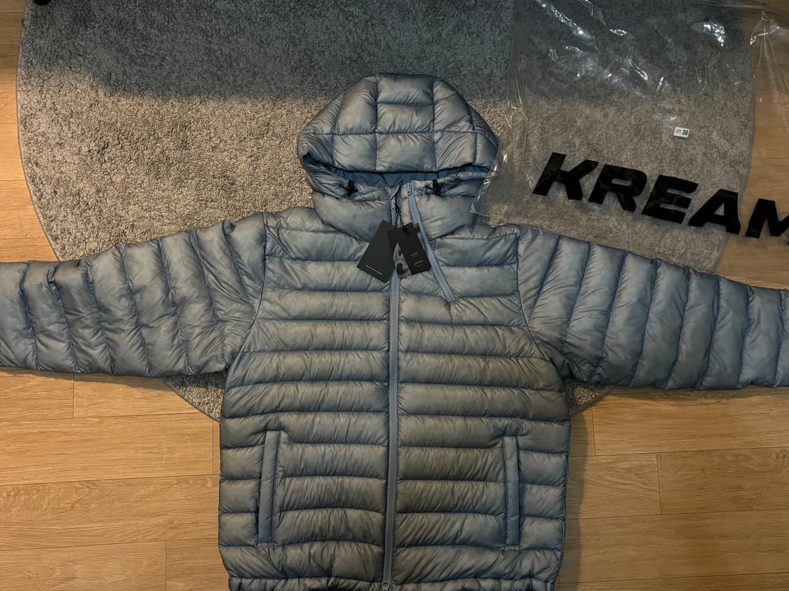 산산기어 suffix 푸퍼 자켓 스카이블루m 새상품 택o 상품이미지1