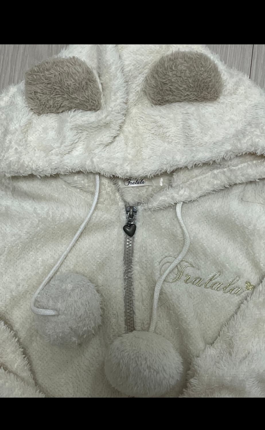 트랄라라 곰돌이 후드집업 상품이미지2