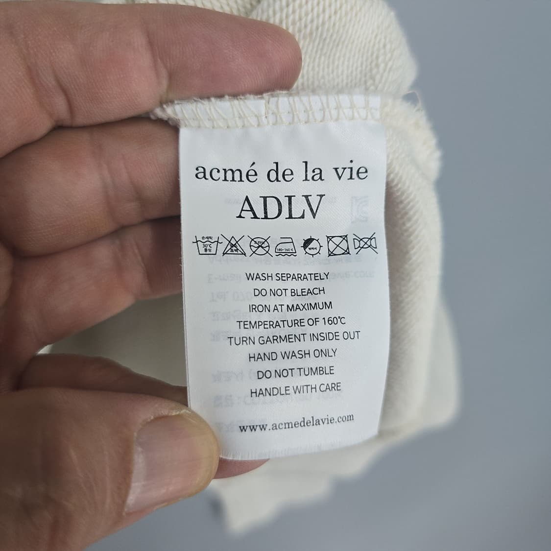 아크메드라비 ADLV 맨투맨 스웨트 상품이미지7