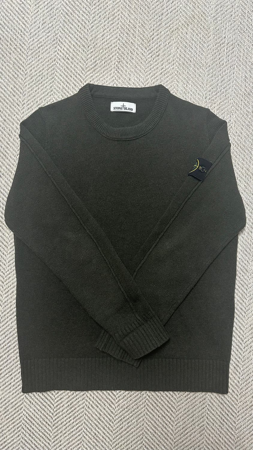 스톤아일랜드 울 헤비 니트 상품이미지1