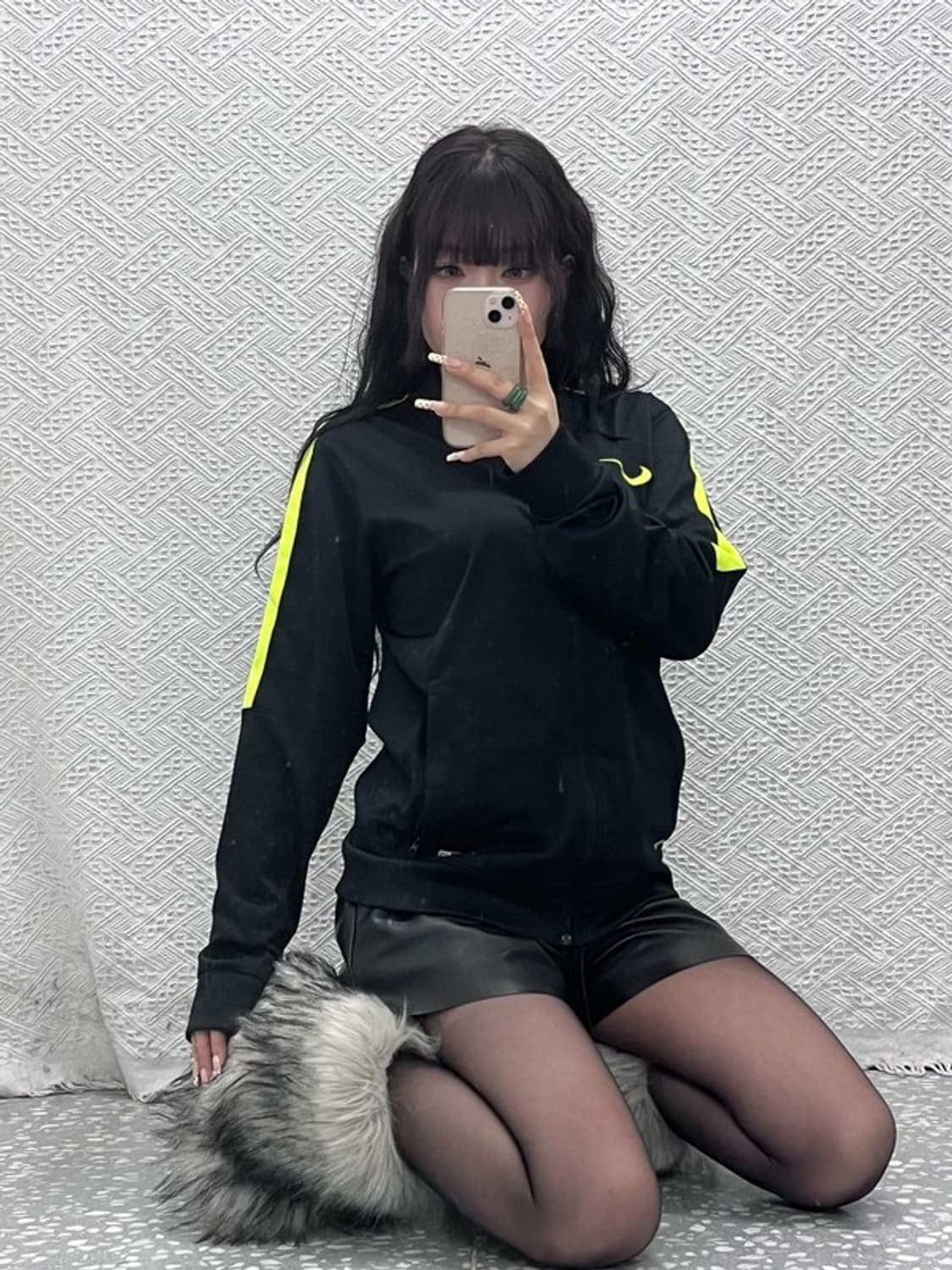 나이키 드라이핏 스트릿 힙합 네온 져지 집업 95 C09988 상품이미지1