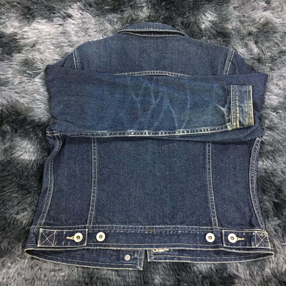 투티/A10 TIPICOSI JEANS 데님 자켓 청자켓 트러커 워싱 상품이미지8