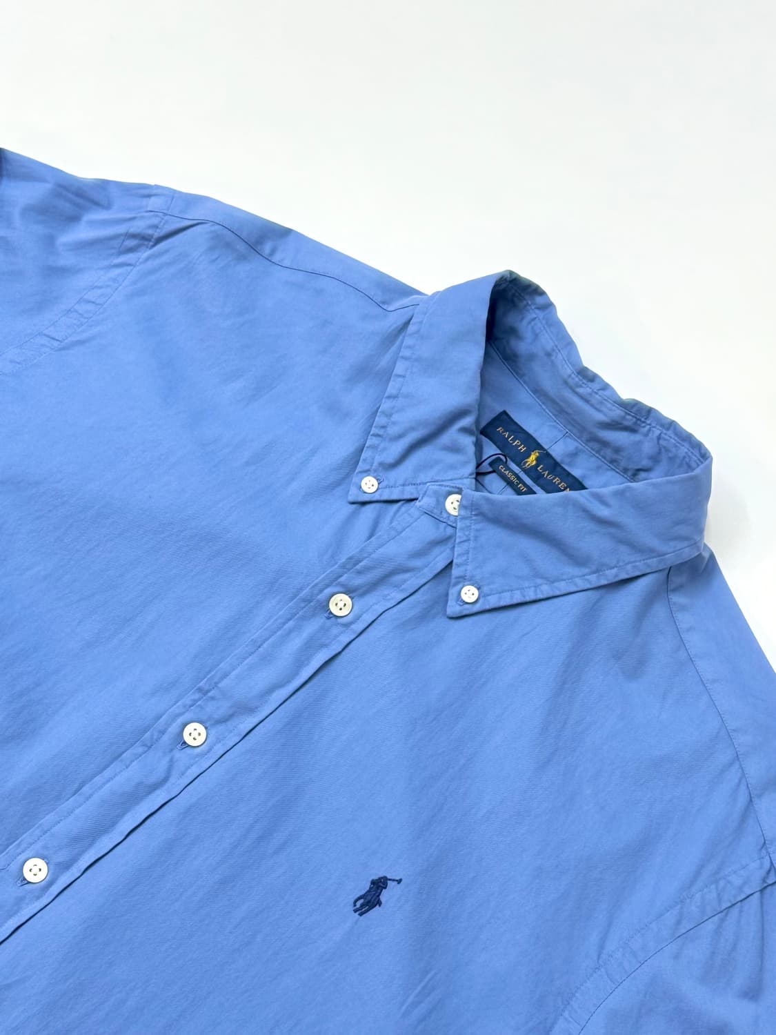 Polo 폴로 랄프로렌 딥블루컬러 버튼다운 서츠 상품이미지2