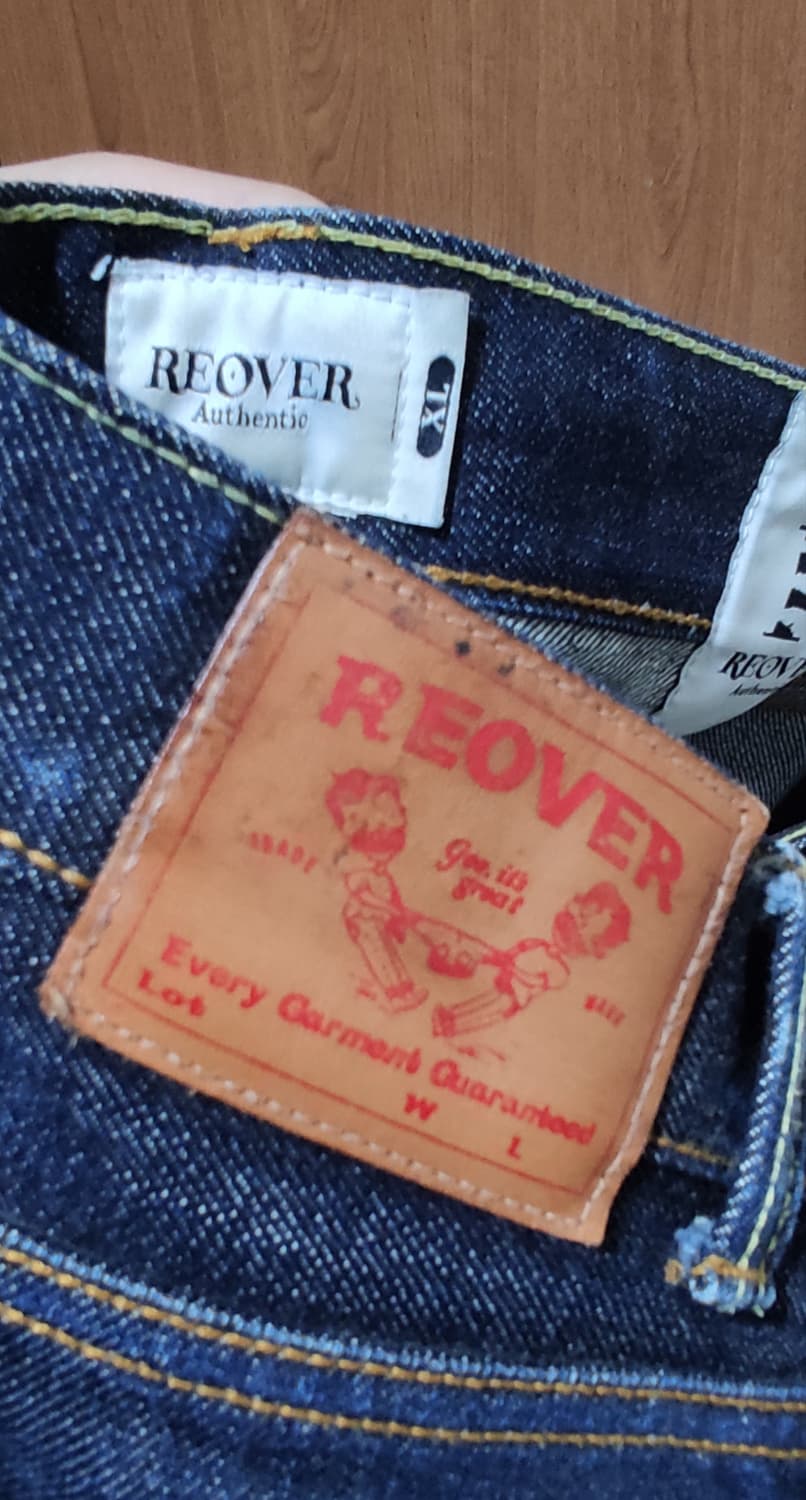 리오버 셀비지 허리 34사이즈 상품이미지6