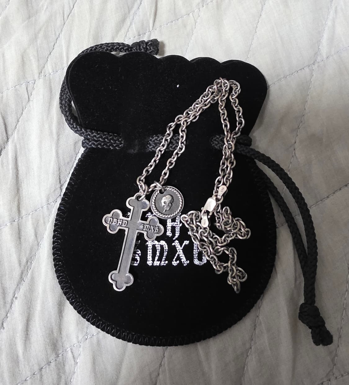 [OS] 세인트미카엘 X NBHD 체인 목걸이 상품이미지1