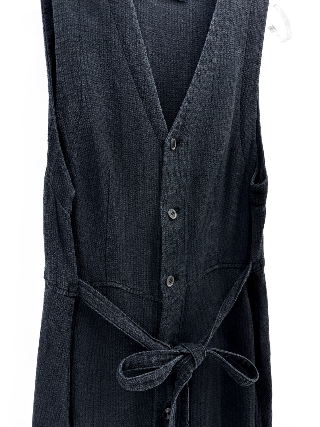 80-90s 트리콧 꼼데가르송 린넨 나시 원피스 상품이미지8