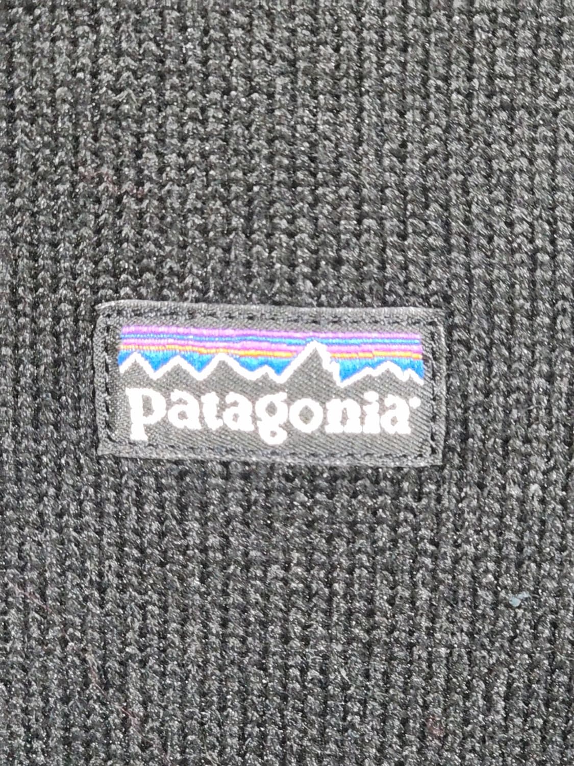 (S) 파타고니아 반집업 티셔츠 블랙 기모 긴팔티 아웃도어  상품이미지4