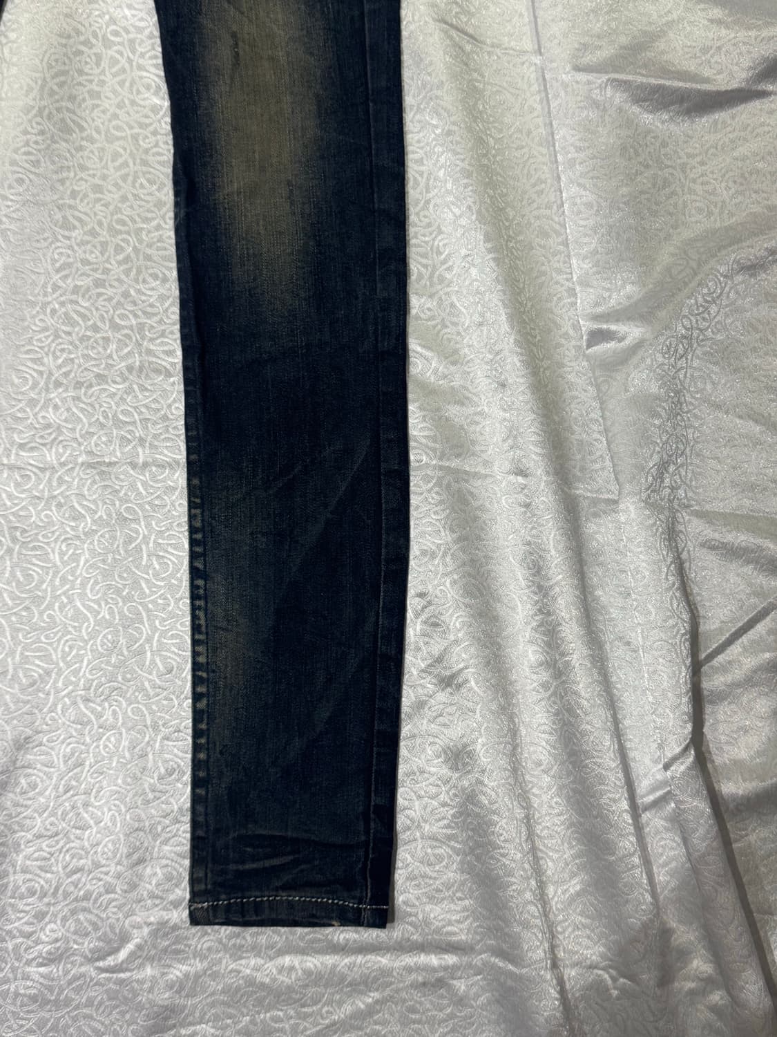 “red pepper” cross designed denim jeans 상품이미지4