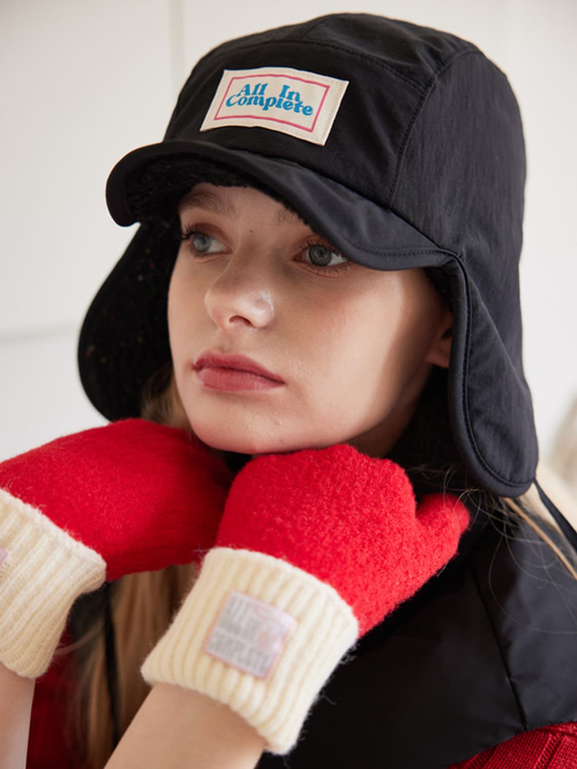 올인컴플리트 스프링클 테디 리버서블 트루퍼햇 상품이미지5