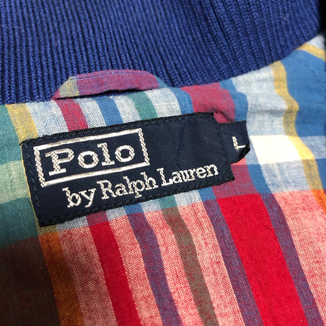 폴로 랄프로렌 바라쿠타 자켓 마린블루 상품이미지6