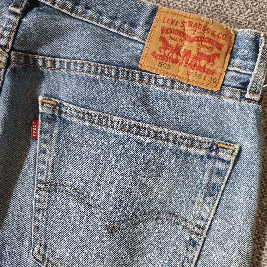 리바이스 505 빈티지 데님 팬츠 No.49 상품이미지7