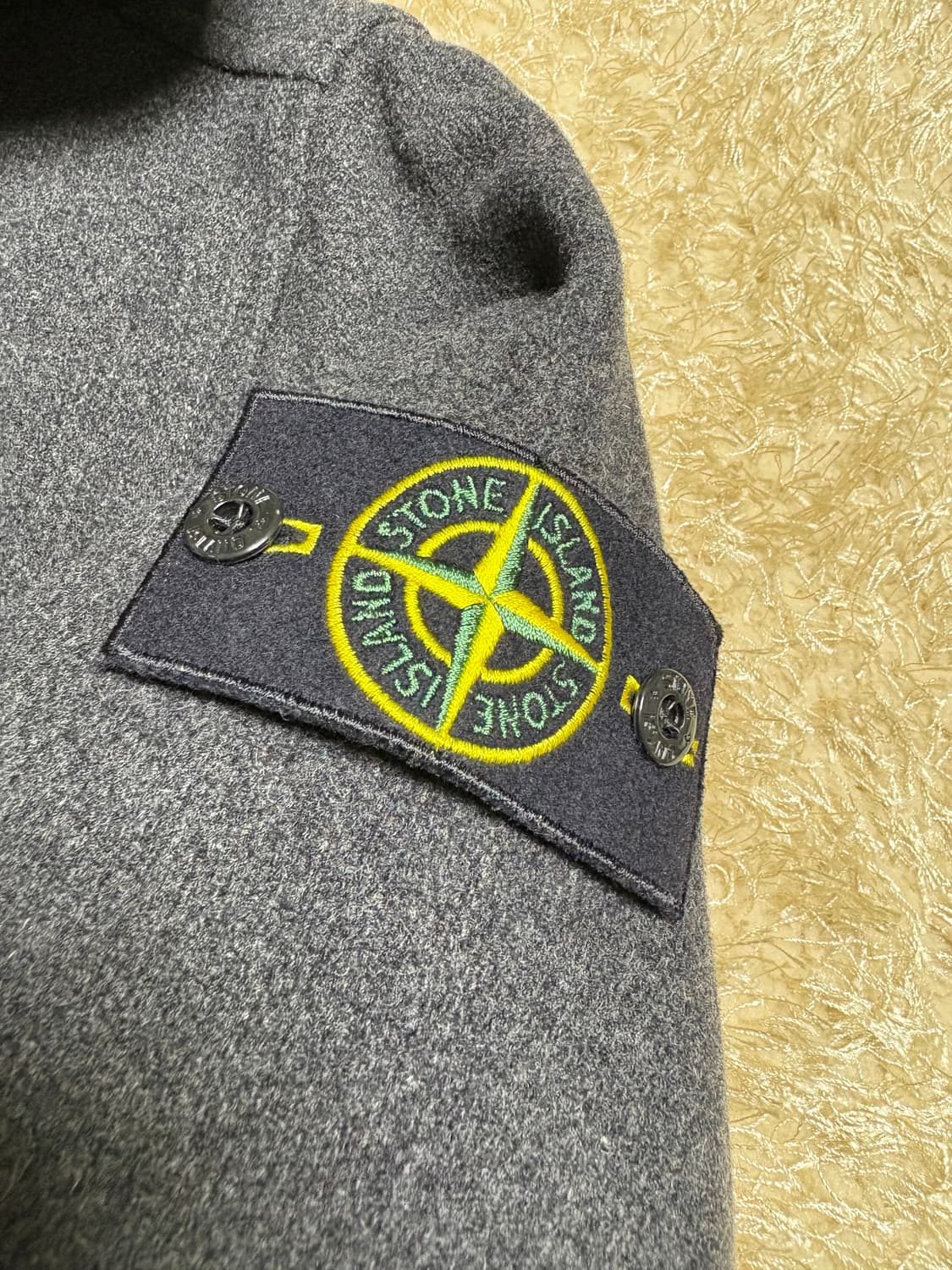 스톤아일랜드 파노펠트 울 코트 후드 자켓 상품이미지6