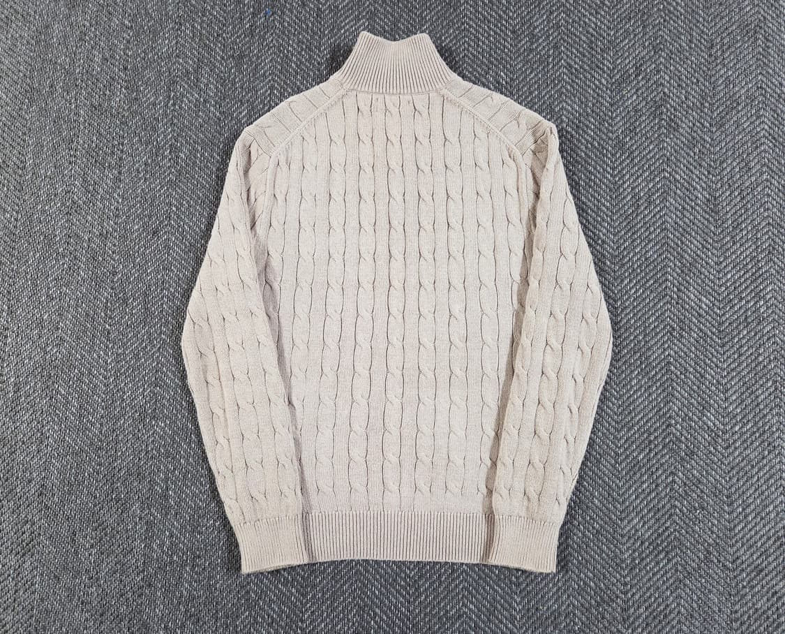 신형 QR 폴로 랄프로렌 케이블 반집업 하프집업 상품이미지2