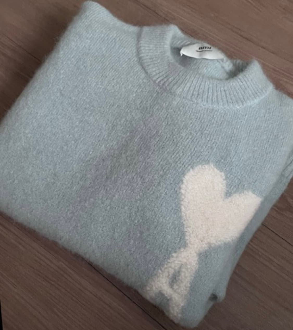 AMI 인타르시아 빅로고 니트 상품이미지1