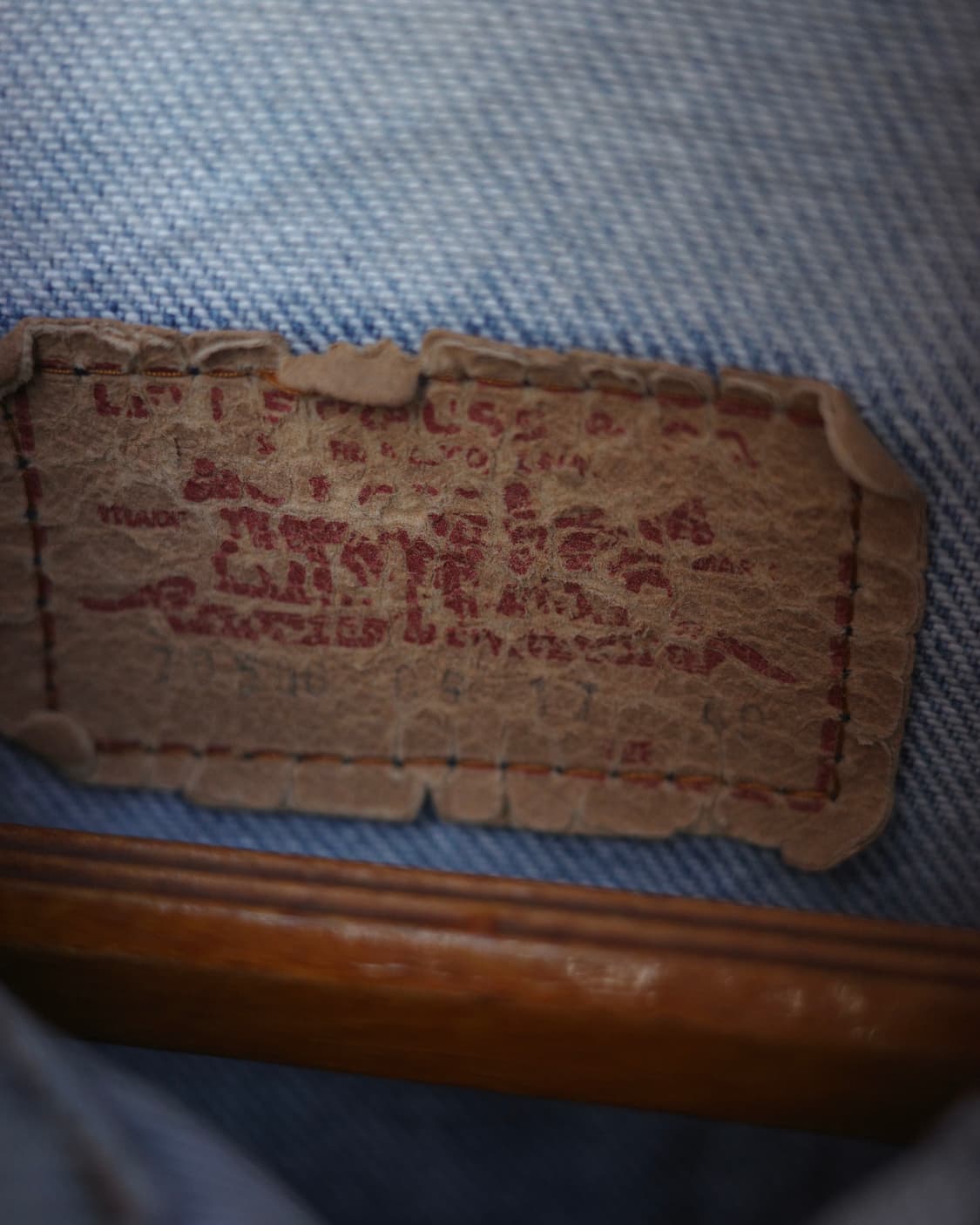 70‘s Levi’s 데님 트러커 자켓 상품이미지3