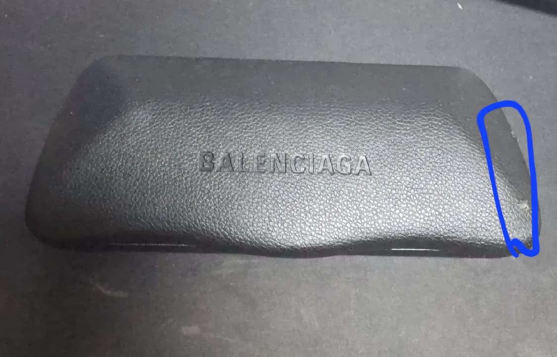 발렌시아가 로고 템플 선글라스 53사이즈 상품이미지5