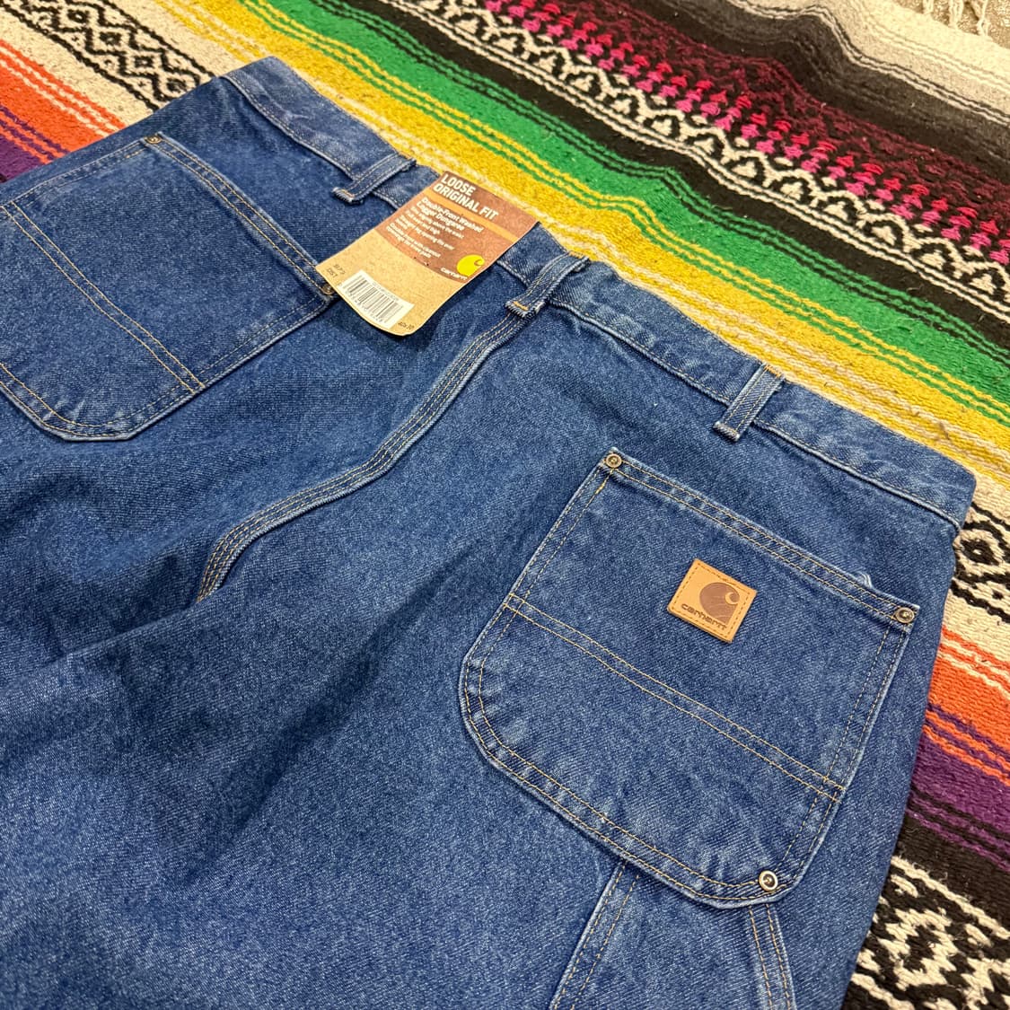 칼하트 데님 더블니 오리지널 핏 40“ 상품이미지9