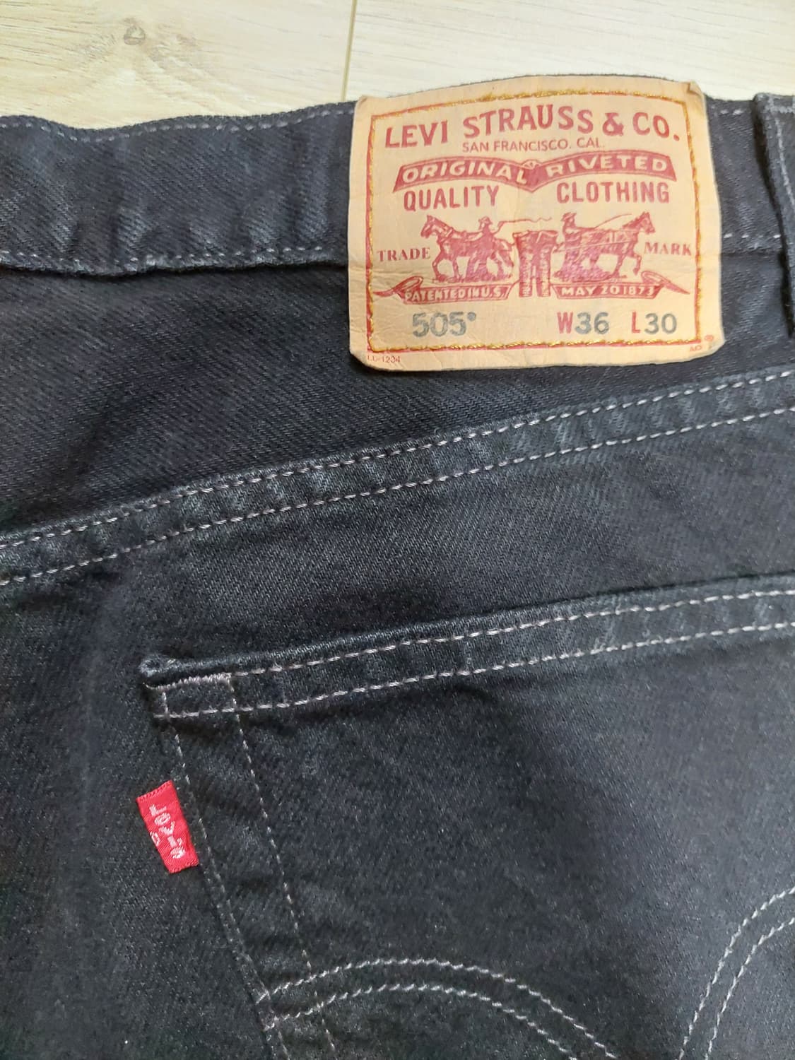 리바이스505 데님팬츠36사이즈 상품이미지3