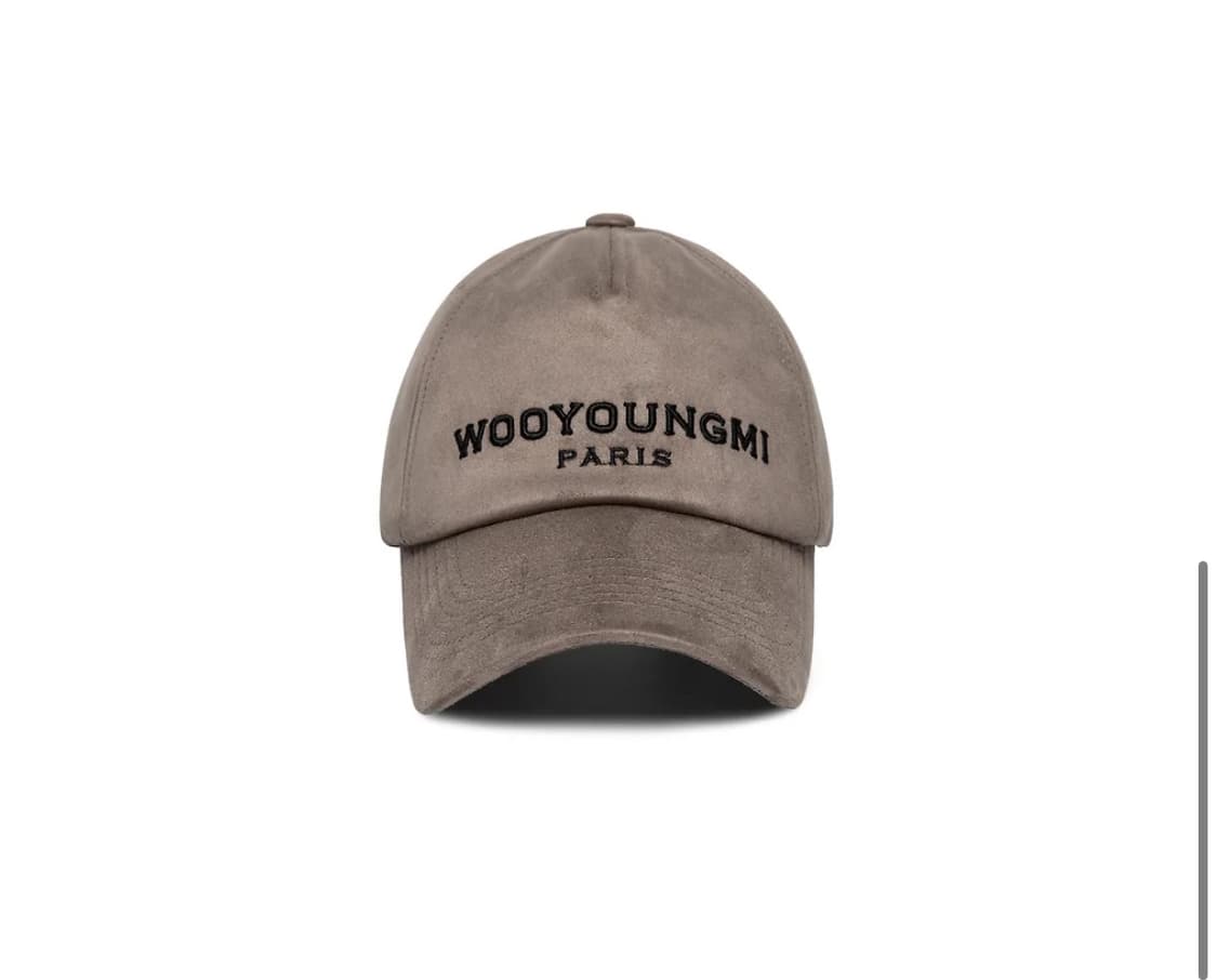 우영미 인조 스웨이드 볼캡 상품이미지3