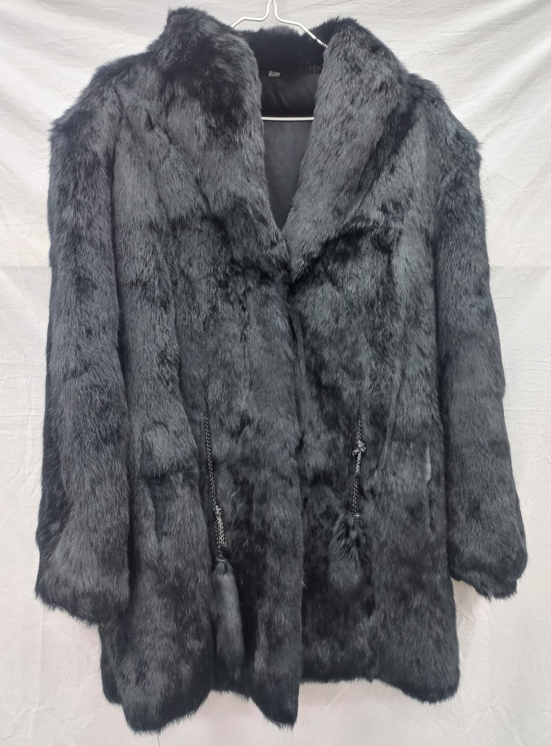 GROPIA 블랙 퍼 코트 XL (여 105) 상품이미지5