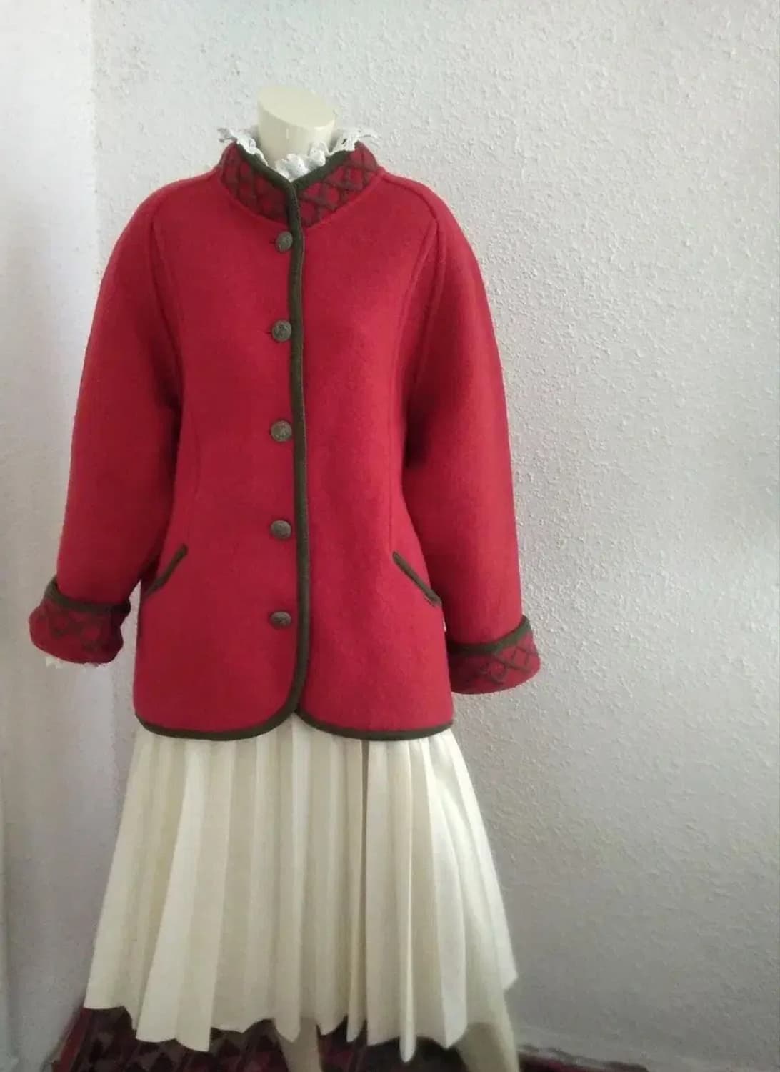 유럽빈티지ㅡ울 반코트 가디건 자켓(드라이완료) 상품이미지5