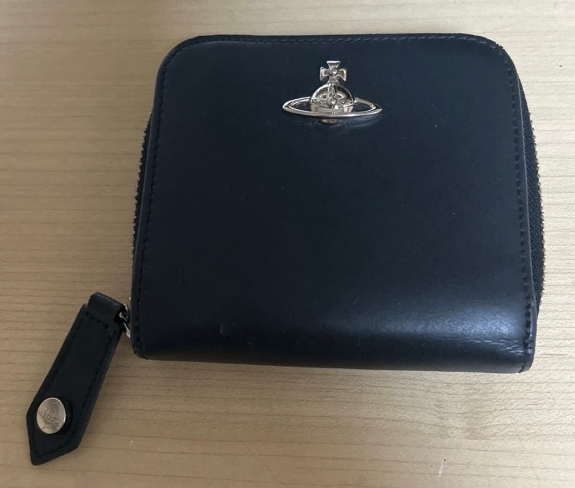 비비안웨스트우드 블랙 반지갑 / 비비안웨스트우드 지갑 상품이미지1