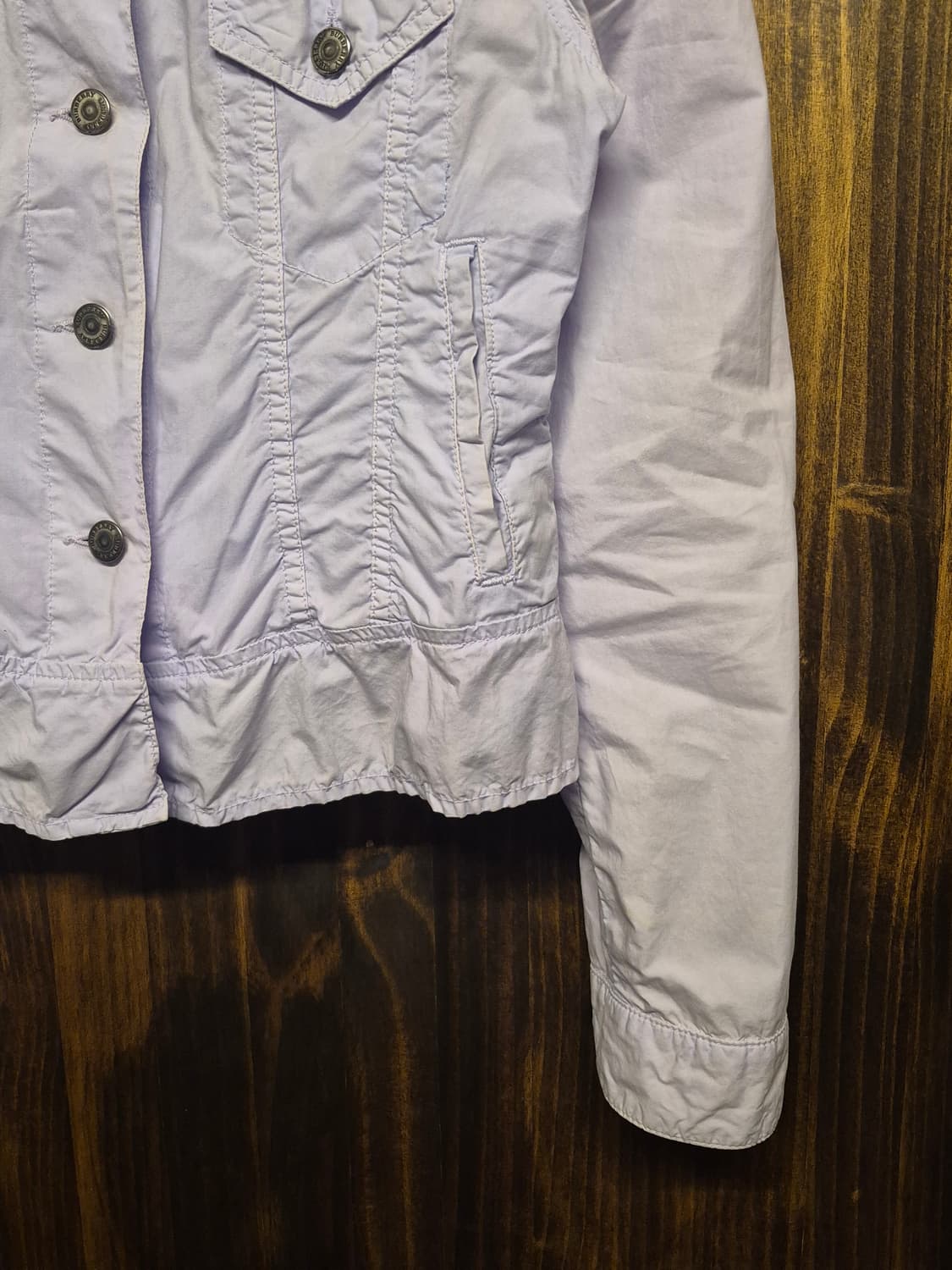 BURBERRY PURPLE CROP SHIRT 상품이미지5