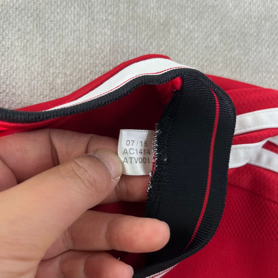 100 아디다스 15-16 맨유 홈 반팔 유니폼 상품이미지4