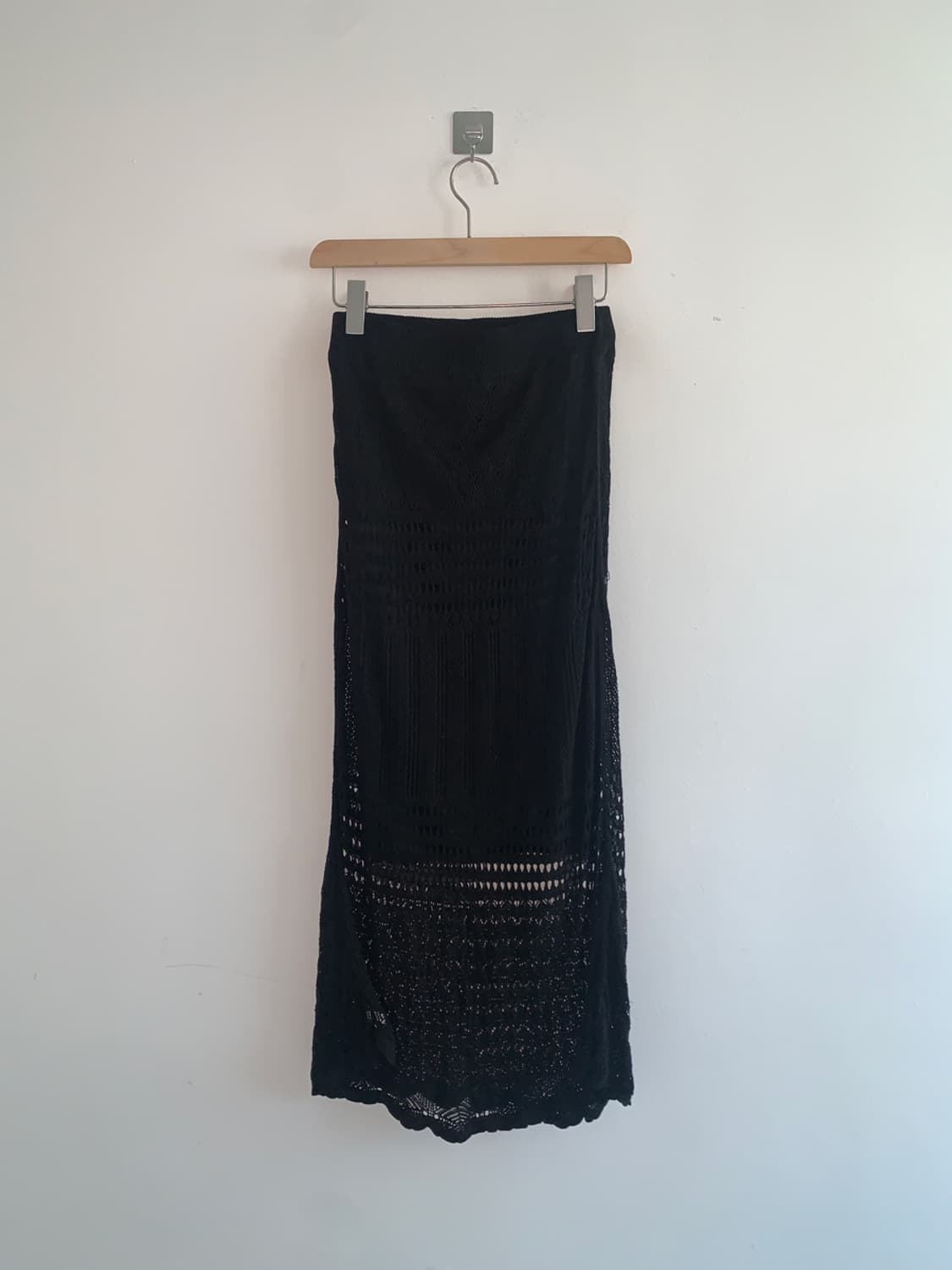 Bohemian punching knit skirt 상품이미지4