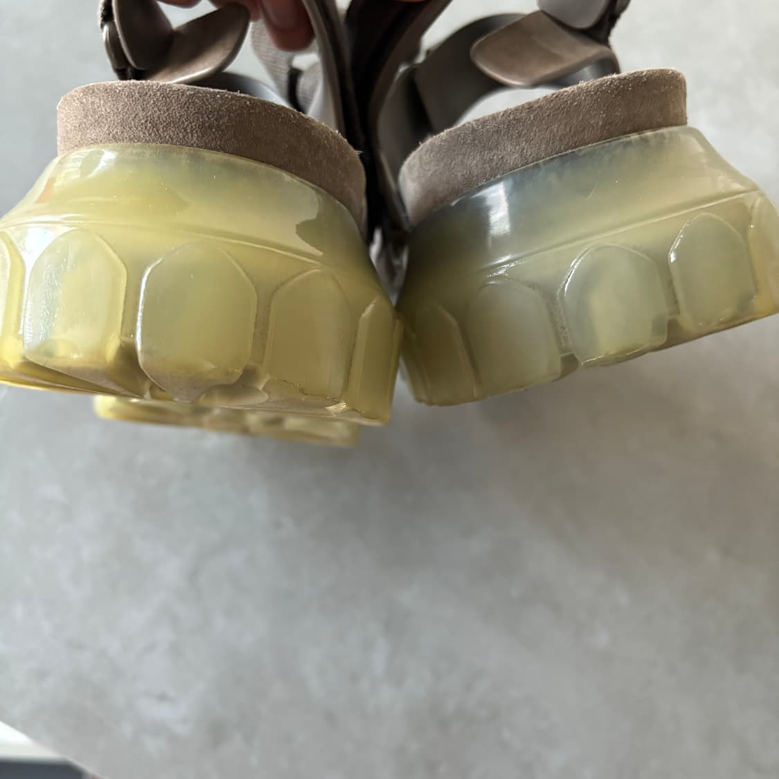 릭오웬스 트랙터 샌들 더스트 43 상품이미지3