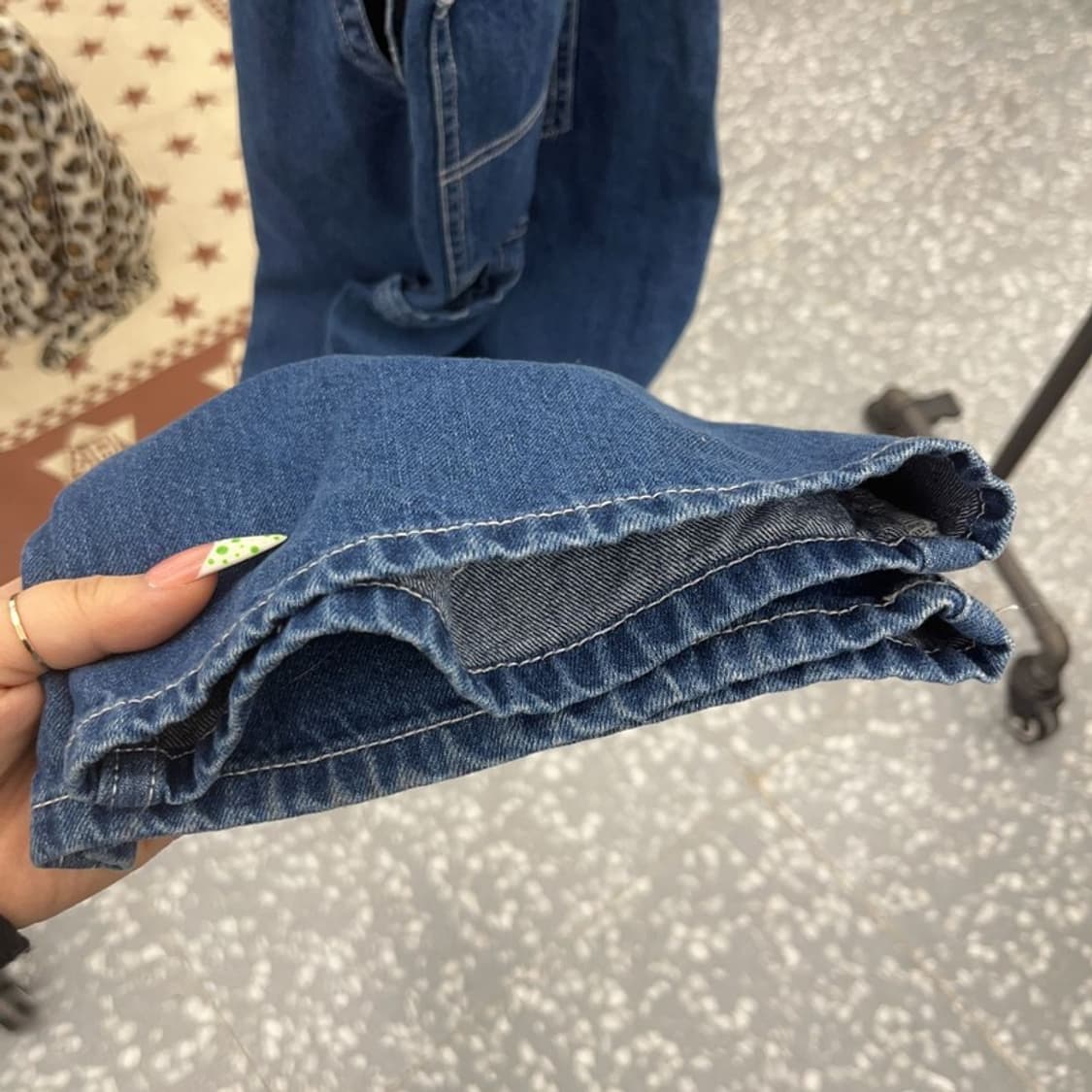 디키즈 빈티지 캐주얼 오버롤 멜빵 데님 점프수트 L C09195 상품이미지7