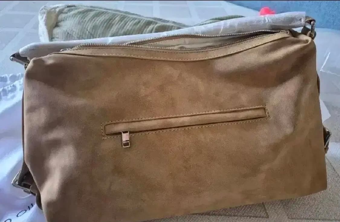 새상품 STAND OIL 머쉬백 Mushy Bag 카멜 색상 스탠드오일 상품이미지5