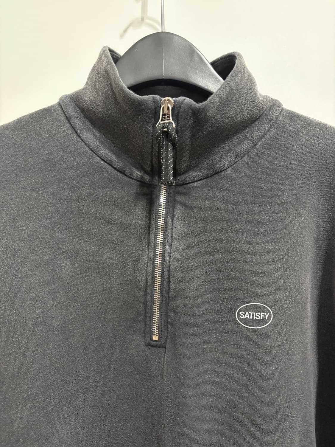 세티스파이 / 소프트셀 하프집 에이지드 블랙 / S 상품이미지2