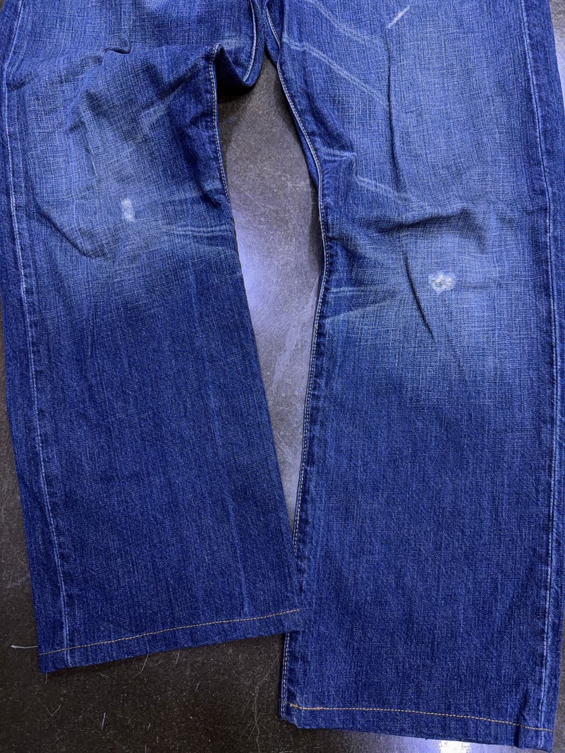 리바이스 501 레귤러핏 00's 빈티지 워싱 데님팬츠 32 상품이미지5