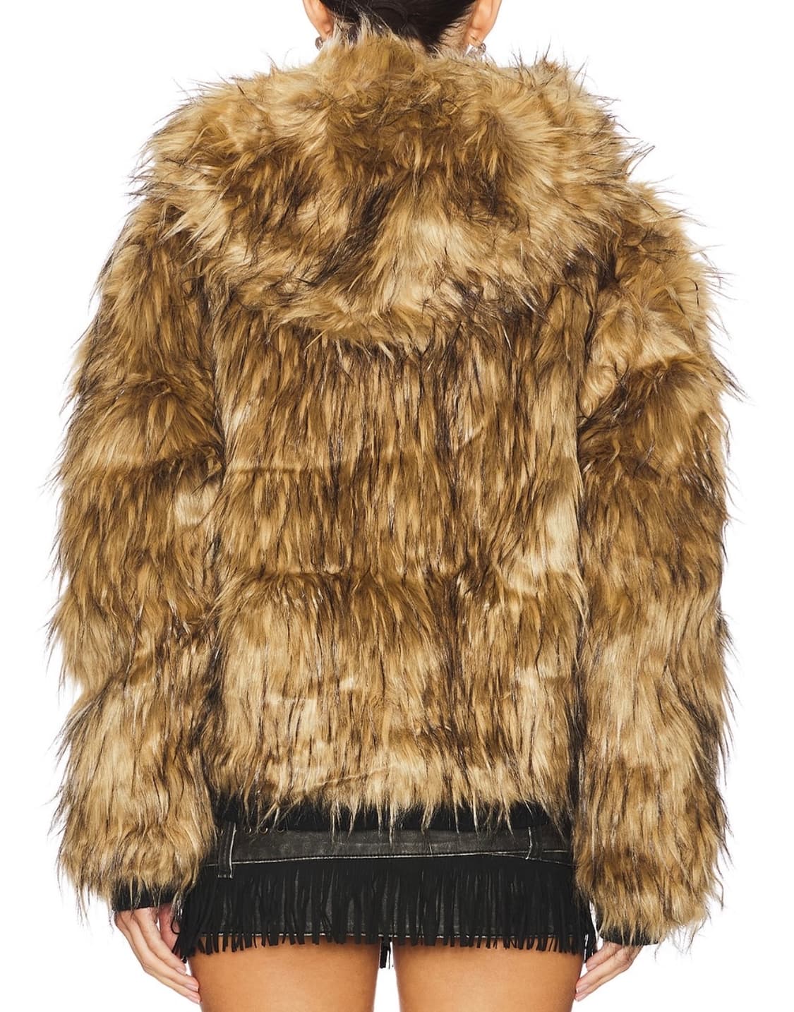 Jaded London 제이디드런던 블론드 멘도자 퍼 자켓 S 상품이미지6