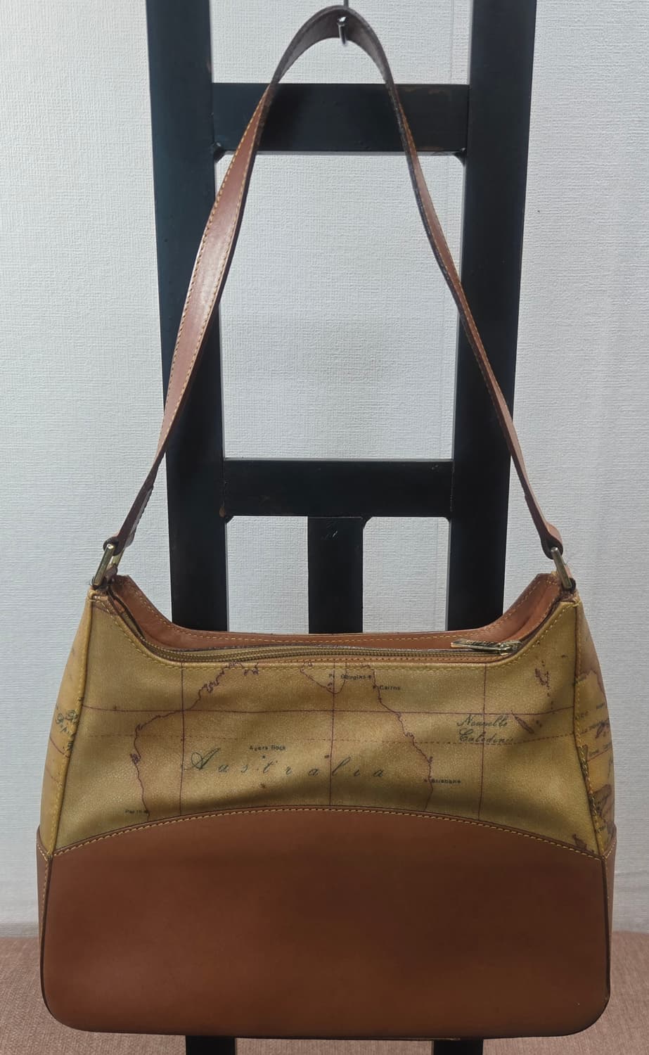 프리마클라쎄 알비로 마르티니 FILASSE 지도 패턴 숄더백 상품이미지2