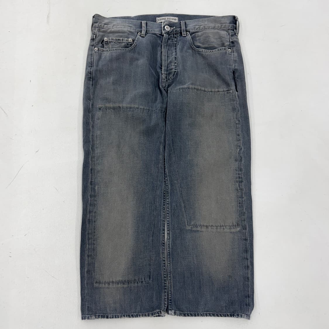 스톤아일랜드 새깅 더블니 데님팬츠 상품이미지2