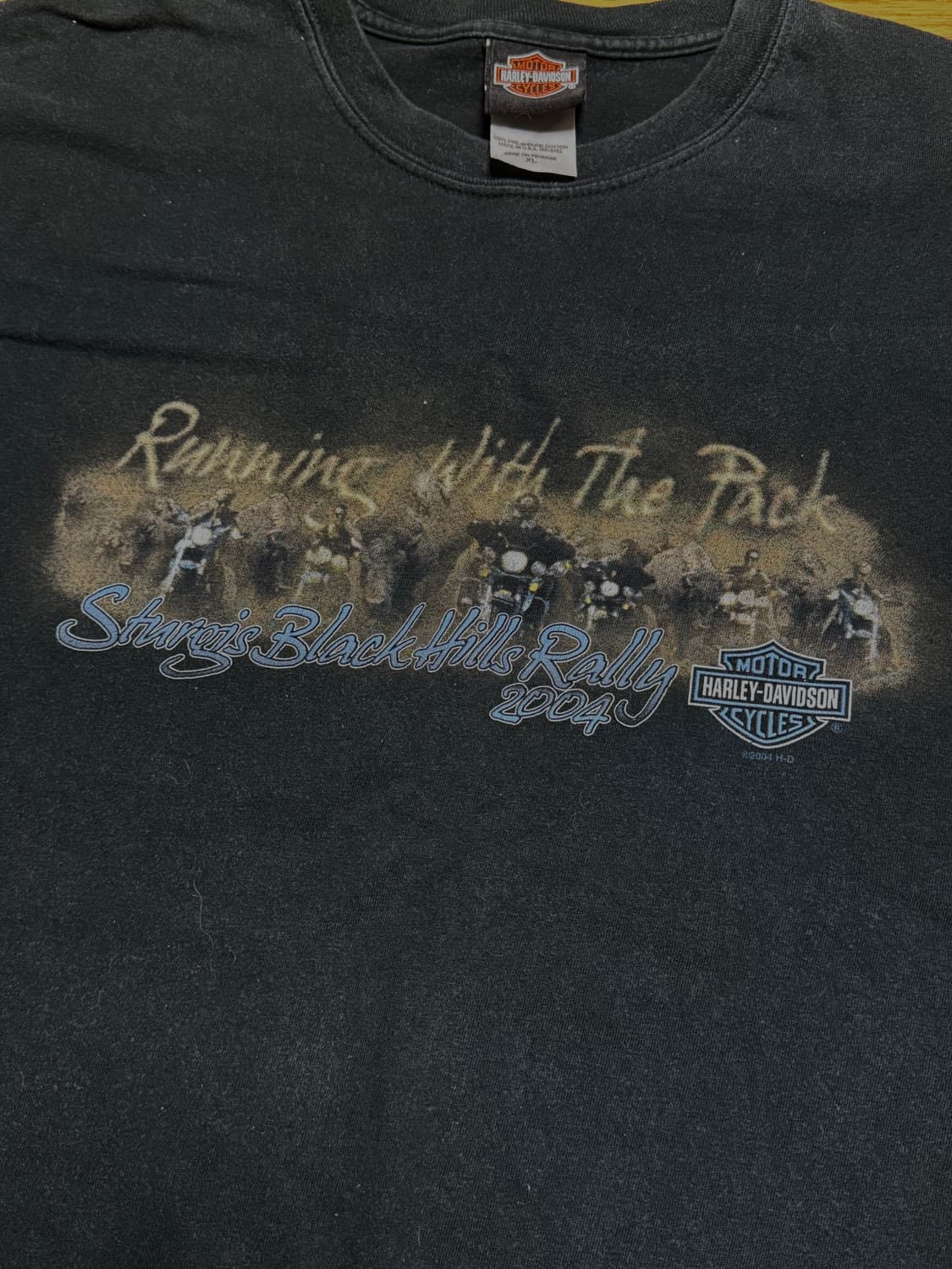 할리데이비슨 빈티지 티셔츠 USA XL 상품이미지3