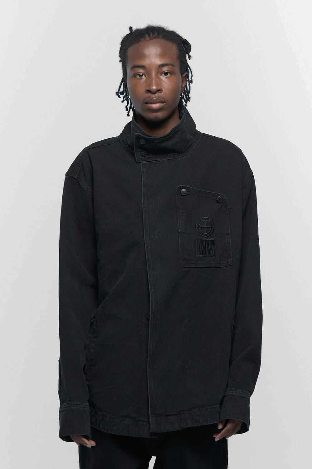 L) MPa TRAPEZOID JACKET (BLACK) 상품이미지1