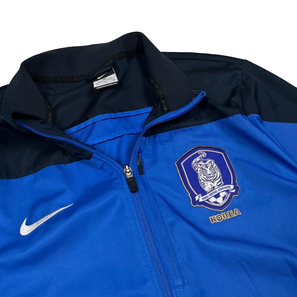 나이키 블루컬러 국가대표로고 폴리쉘 바람막이 상품이미지2