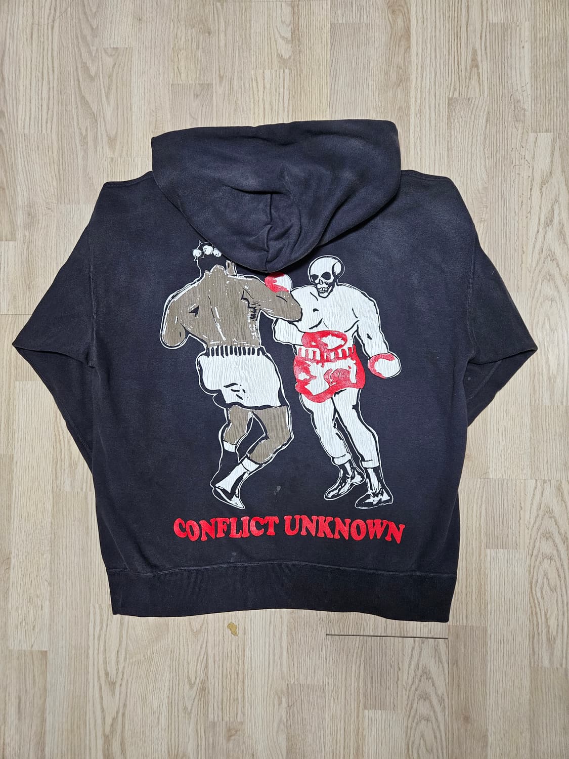 세인트미카엘 x 데님티어스 후드티/바지 트레이닝 셋업 상품이미지5