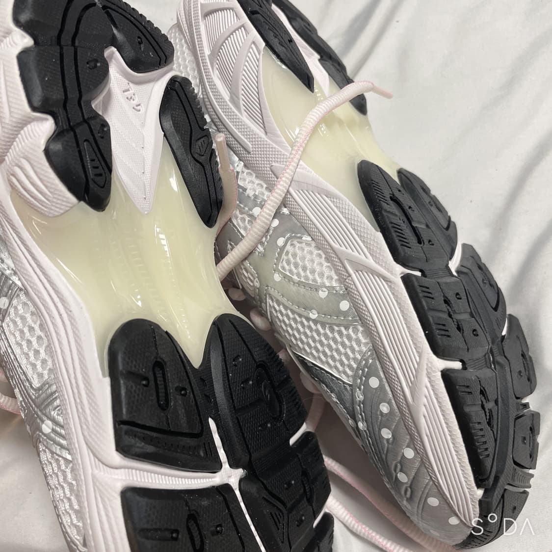 아식스 페이퍼걸 파리 빔즈 GT-2160 화이트 실버 상품이미지8