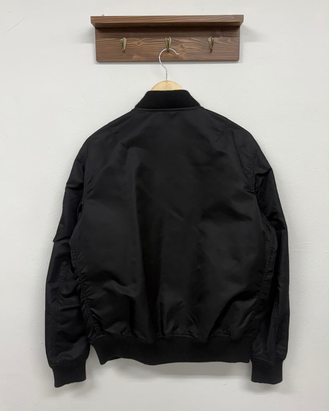 [M] 폴로 랄프로렌 블랙 MA-1 블루종 자켓 상품이미지2