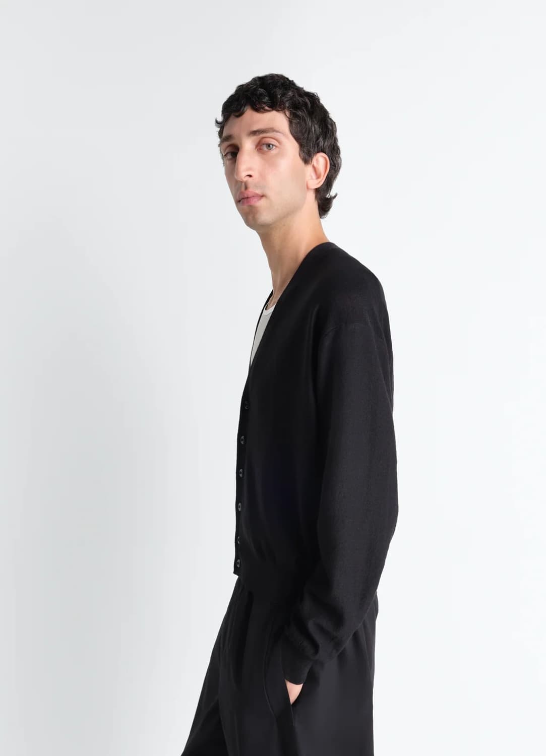 [S]르메르 26ss 트위스트 가디건/블랙 상품이미지5